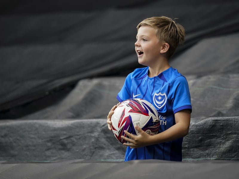 That's not a bad souvenir to take home from Pompey's 1-1 draw with MK Dons on Tuesday night