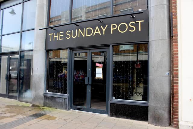 The Sunday Post in Osborne Road, Southsea, which has seen its licence revoked
Picture:  Dharshini Kumar (200223-2498)