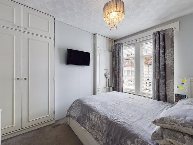 This three bedroom terraced house is on the market for £295,000. It is listed by Chinneck Shaw.
