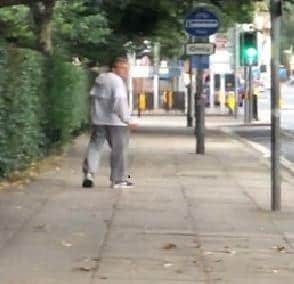 Police would like to speak to this man in connection with an incident in which two women were 'touched inappropriately'.