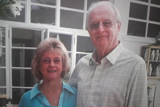 Sunny and Bill Crouch are thankful to Hive Portsmouth for their support.