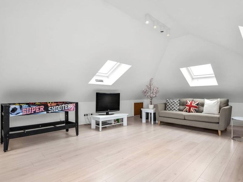 The listing says: "Coastal View is aptly named as it sits in an elevated hilltop location with far reaching views towards the City of Portsmouth, the Isle of Wight, Langstone Harbour and Hayling Island."