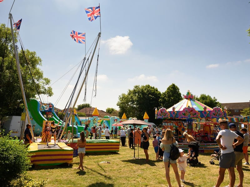 Pictured is: The fairground area at the carnival.

Picture: Keith Woodland