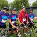 Miller Homes' team at the Winchester Pedal, Paddle, Pace event, raising money for Naomi House