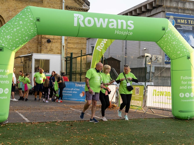 People have taken part in the Rowans Hospice Shining Stars Walk on Saturday, September 21, 2024, in a bid to raise money for the charity. Those taking part had the option to complete a 4 or 8 mile sponsored walk around Portsmouth and Southsea. Picture Credit: Matthew Clark