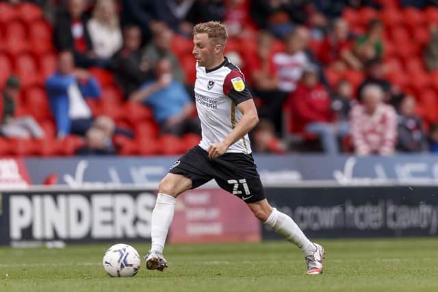 Joe Morrell made his full debut at Doncaster (Photo by Daniel Chesterton/phcimages.com)
