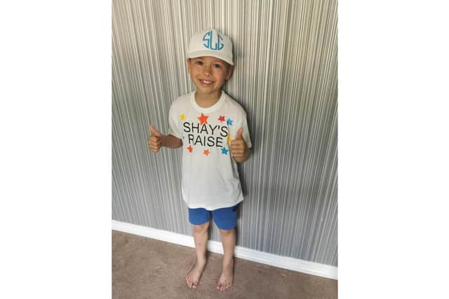 Shay Glenton, eight from Lee-on-the-Solent, took on a two-hour cycle ride to raise money for University Hospital Southampton