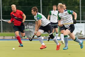 Havant in action on their pitch at Havant College. Club members will be asked on Friday to agree to a £1.5m redevelopment plan which will see two pitches and a clubhouse installed on the same site.
Picture: Keith Woodland