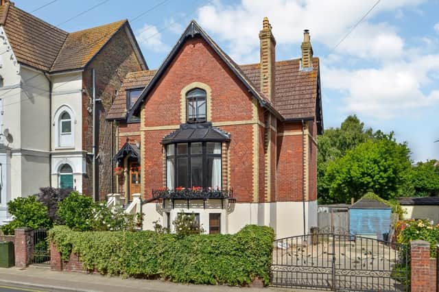 This 'unique' four bedroom villa is located in Waverley Road, Southsea. Picture: Fine and Country Southern