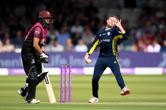 Mason Crane this week returned to training at The Ageas Bowl