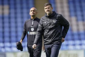 Pompey head coach John Mousinho.