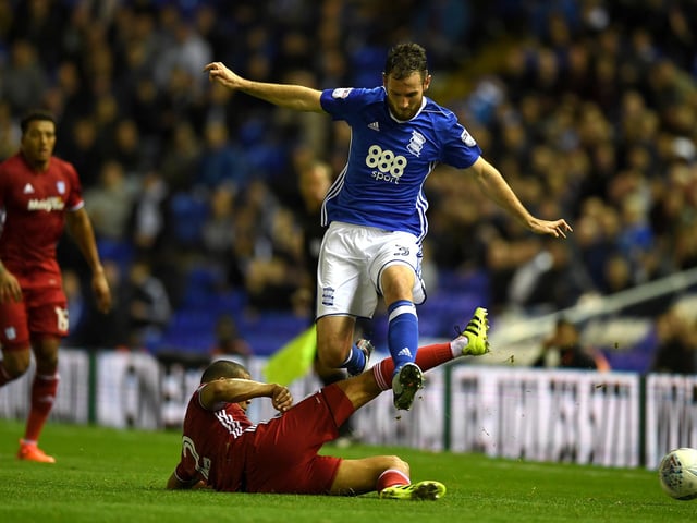 Swindon have signed former Birmingham defender Jonathan Grounds, 32, on a one-year contract. Picture: Gareth Copley/Getty Images