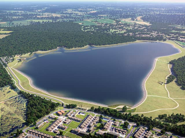 What Havant Thicket Reservoir could look like