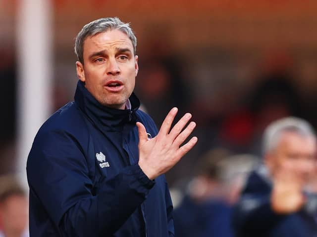 Blackpool have approached Cheltenham boss Michael Duff over the vacant role at Bloomfield Road.