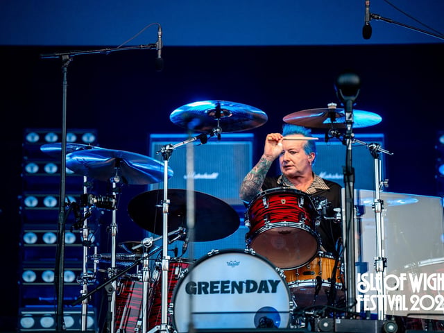 Green Day on the main stage by Sarah Louise Bennett