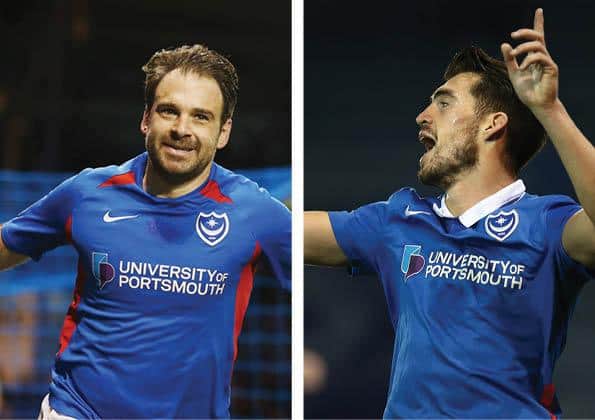 Brett Pitman, left, and John Marquis