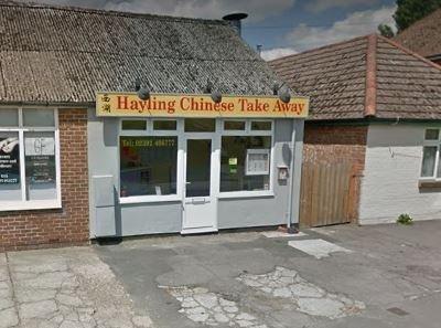 Hayling Chinese Takeaway in Havant Road, Hayling Island, received a five rating on March 3, according to the Food Standards Agency website.