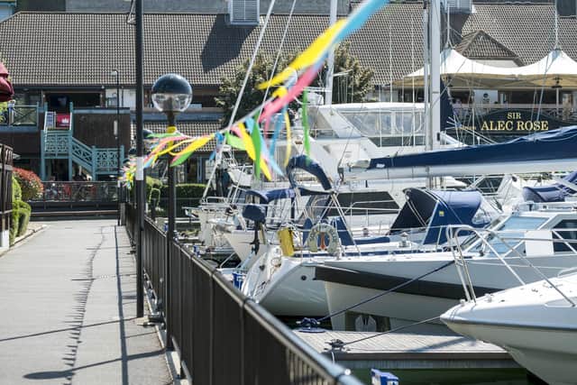 Port Solent Marina.