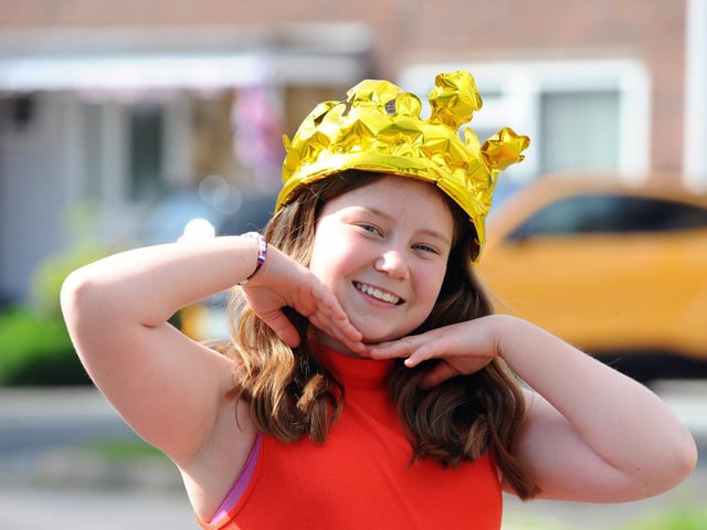 Lucy Smith, 11, in Southbrook Road, Langstone (070523-4482)