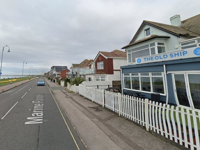 The Old Ship, a pub at 54 Marine Parade East, Lee-On-The-Solent was given the maximum score - five - after assessment on August 16, the Food Standards Agency's website shows.