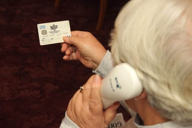 Courier fraud scam. Fraudsters are getting people to reveal their banking details over the  phone, claiming to be either a staff member from the victim's bank or a police officer.