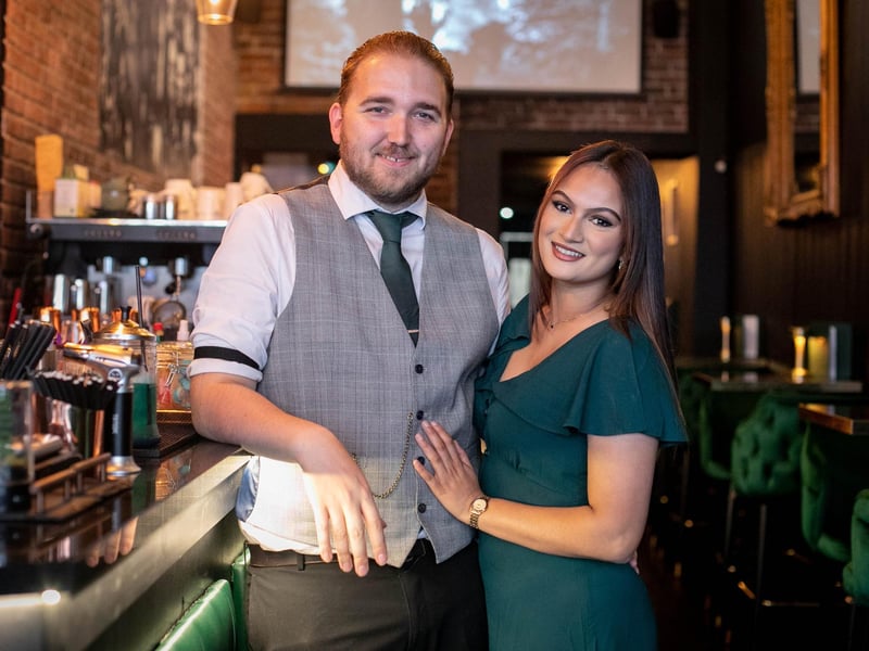 Pictured: Bar manager- Charlie Horne and General Manager, Nahhzat Mozumder at Ripper and Co Southsea 

Picture: Habibur Rahman