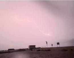 Ruby Kean captured these scene across Hayling beach last night
