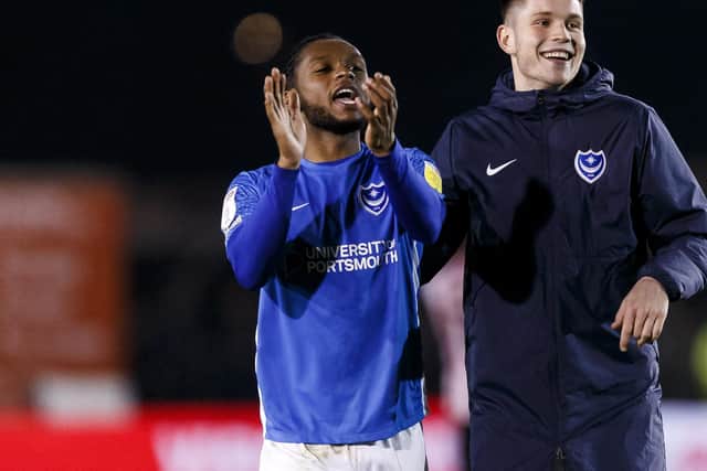 Danny Cowley had admitted it will be hard to keep Mahlon Romeo at Pompey permanently.
(Photo by Daniel Chesterton/phcimages.com)