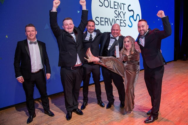 Overall Business of the Year, Solent Sky Services Picture: Habibur Rahman