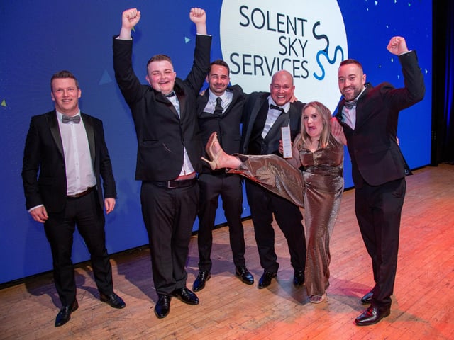 Overall Business of the Year, Solent Sky Services Picture: Habibur Rahman
