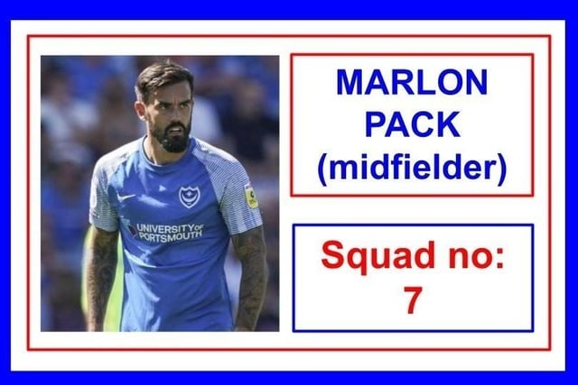 Pompey need to careful in midfield given Louis Thompson's injury. But they do have strength in numbers there and with Jay Mingi likely to earn the chance to start, Pack's experience will prove important. Doubt he'll play the whole game, though.