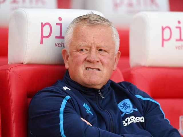 Former Oxford United, Sheffield United and Middlesbrough boss  Chris Wilder    Picture: Michael Regan/Getty Images
