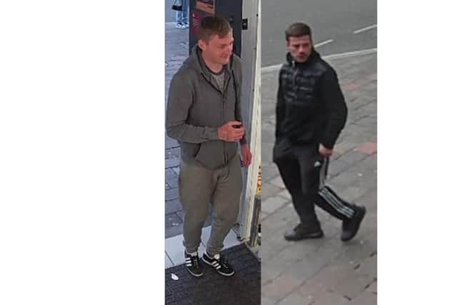 Do you recognise these men? Picture: Hampshire Constabulary