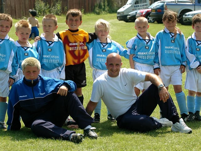 Cosham Blues U7s. Picture by Mick Young