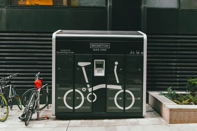 NHS staff can hire bikes from the Brompton Bike station at The Hard, in Portsmouth, for free. Picture: Shutterstock