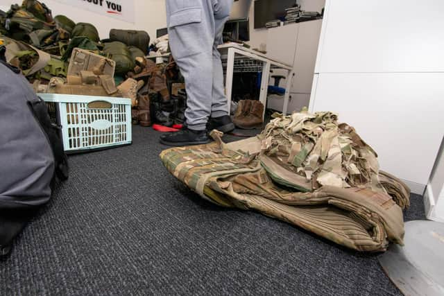 Donations for Ukraine, ready to picked up by fighters on Thursday 10th March 2022

Pictured: Donations at the Portsmouth News office, Lakeside, Portsmouth 

Picture: Habibur Rahman