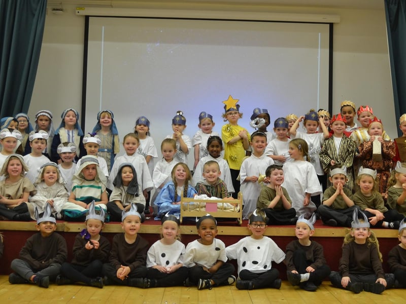 Year R pupils at Barncroft Primary School, Havant, looked fantastic as they put on a nativity. Picture: Submitted