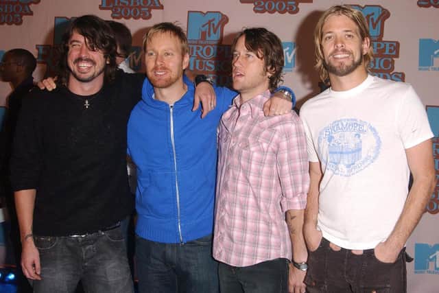 The Foo Fighters in 2005. Picture: Anthony Harvey/PA Archive