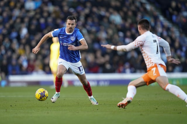 Saturday's display wasn't his best in a Pompey shirt. Then again, not many came out of the Blackpool game with much credit. Might have taken a back seat to Zak Swanson tonight - but that's now out of the question with the former Arsenal youngster now nursing an injury. Rafferty has proven often enough, though, that he's a reliable and consistent performer. He'll be able to shake off Saturday's disappointment with ease.