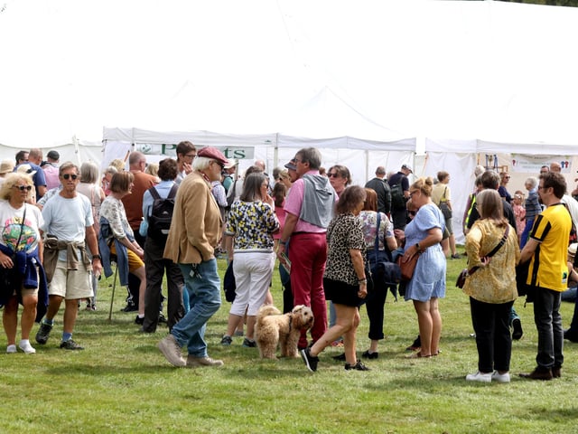The Emsworth Show taking place on August Bank Holiday Monday in the sunshine. Pictured is action from the event.Monday 28th August 2023.Picture: Sam Stephenson.