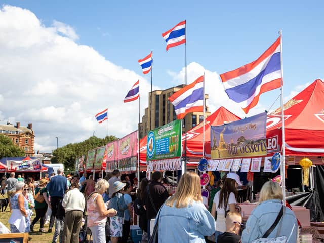 Southsea Common was transformed this weekend into a Thai craft and food extravanganza for the whole family. 

Pictured - There were dozens of food options to choose from

Photos by Alex Shute