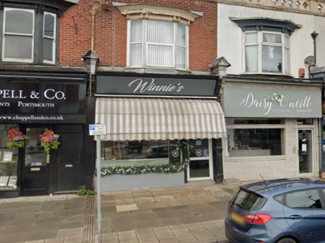 Winnie's Sandwich and Cake Shop in Eastney Road has a rating of 4.8 from 44 Google reviews. One customer said: "If you want a filling packed baguette or bap, Winnies is the place to go."