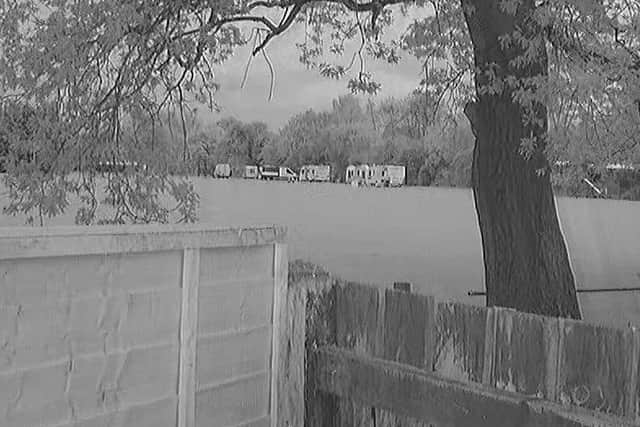 Travellers arrived at Havant Rugby Club on Sunday