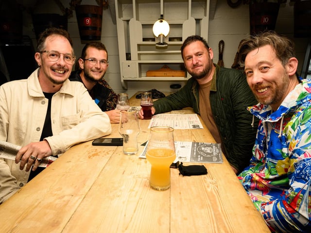 Over 30 guest breweries were on the ship for the event. 
 Picture: Keith Woodland (170721-28)