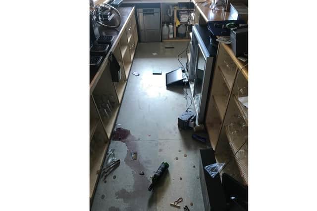 The Lee-On-The-Solent Golf Club has suffered a break-in that has caused more than £1,000 in damage.