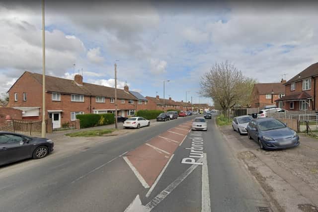 The pair were stopped and searched in Purbrook Way, Havant. Picture: Google Street View.