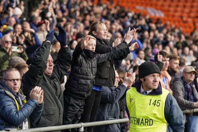 2,115 Pompey fans made the trip to Blackpool for Saturday's game at Bloomfield Road