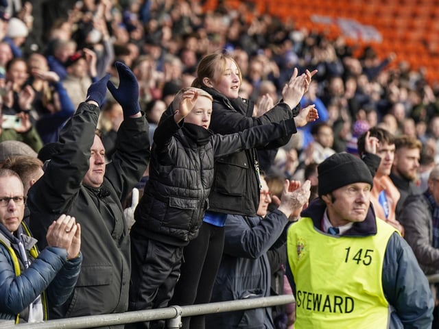 2,115 Pompey fans made the trip to Blackpool for Saturday's game at Bloomfield Road