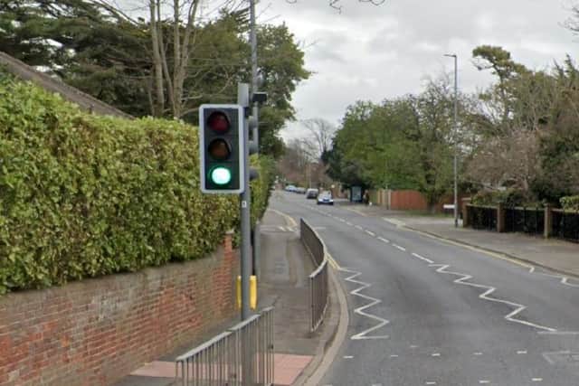 The pelican crossing on Havant Road, Drayton. Picture: Google Maps