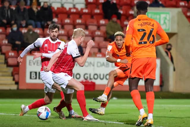 Haji Mnoga scores his first Pompey goal tonight